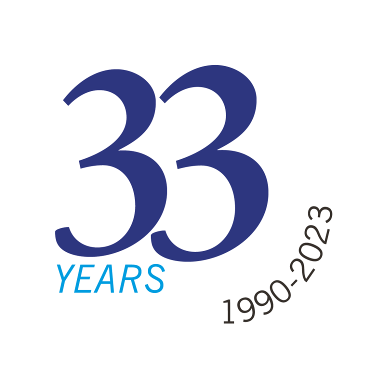 Euromedia Celebrates 33 years logo